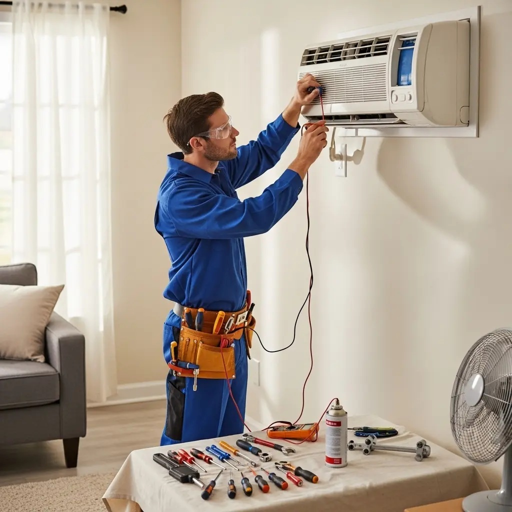 Yunusemre Termoteknik Termoteknik klima gaz dolumu ve bakım – Enerji verimliliği artırıldı. - Teknik servis örneği